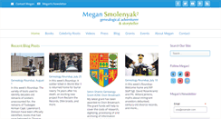 Desktop Screenshot of megansmolenyak.com