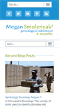 Mobile Screenshot of megansmolenyak.com