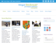 Tablet Screenshot of megansmolenyak.com